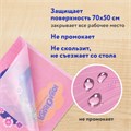 Клеёнка настольная для занятий творчеством ЮНЛАНДИЯ, ЕДИНОРОГ, 50х70 см, ПВХ, 662455 662455
