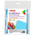 Клеёнка настольная ПИФАГОР для уроков труда, ПВХ, голубая, 69х40 см, 228116 228116