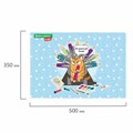 Настольное покрытие BRAUBERG KIDS для труда и творческих занятий, ПВХ, "Art throne", 50х35 см, 272359 272359