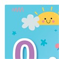 Настольное покрытие BRAUBERG KIDS для труда и творческих занятий, ПВХ, "Numbers", 50х35 см, 272361 272361