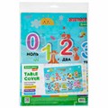 Настольное покрытие BRAUBERG KIDS для труда и творческих занятий, ПВХ, "Numbers", 50х35 см, 272361 272361