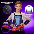 Набор для уроков труда BRAUBERG KIDS, клеенка ПВХ, накидка фартук с нарукавниками, "Red car", 272363 272363
