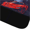 Набор для уроков труда BRAUBERG KIDS, клеенка ПВХ, накидка фартук с нарукавниками, "Red car", 272363 272363