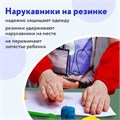Набор для уроков труда ПИФАГОР: клеёнка ПВХ зеленая, 69х40 см, нарукавники красные, 227059 227059
