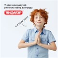 Набор для уроков труда ПИФАГОР: клеёнка ПВХ зеленая, 69х40 см, нарукавники красные, 227059 227059