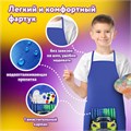 Набор для уроков труда ЮНЛАНДИЯ, клеенка ПВХ, фартук с нарукавниками, "Neon car", 270198 270198