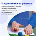 Накидка фартук с нарукавниками для труда ПИФАГОР, 3 кармана, стандартный размер, 44x55 см, синий, 228361 228361