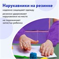 Накидка фартук с нарукавниками для труда ПИФАГОР, 3 кармана, стандартный размер, 44x55 см, фиолетовый, 228358. 228358