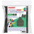 Накидка фартук с нарукавниками для труда ПИФАГОР, 3 кармана, стандартный размер, 44x55 см, хаки, 271095 271095