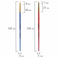 Кисти СИНТЕТИКА набор 5 шт. (плоские № 1, 2, 3, 4, 5), пакет с европодвесом, ЮНЛАНДИЯ, 201077 201077