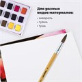 Кисть ПИФАГОР, ПОНИ, круглая, № 8, деревянная лакированная ручка, колпачок, пакет с подвесом, 200837 200837