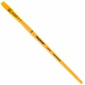 Кисть ПИФАГОР, СИНТЕТИКА, плоская, № 10, деревянная лакированная ручка, с колпачком, пакет с подвесом, 200863 200863