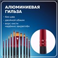 Кисти BRAUBERG PREMIUM, набор 10 шт. (синтетика, круглые № 1, 2, 3, 5, 8, плоские № 2, 4, 6, 8, 10), 201027 201027