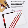 Кисти ПИФАГОР, набор 3 шт. (СИНТЕТИКА: круглые № 2, 3, 5), пакет с европодвесом, 200226 200226