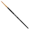 Кисти синтетика BRAUBERG, НАБОР 10 шт., черные (Круглые; Овальные; Плоские; Лайнеры), 201028 201028