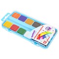 Краски акварельные ЮНЛАНДИЯ "ЮНЛАНДИК-ХУДОЖНИК", медовые, 12 цветов, КЛАССИЧЕСКИЕ, пластик, 192287 192287