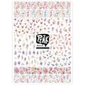 Наклейки-слайдеры для ногтей фольгированные АССОРТИ, 21х14,8 см, PY 665081