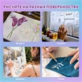 Гуашь ЮНЛАНДИЯ "ЮНЫЙ ВОЛШЕБНИК", 6 цветов по 35 мл, БОЛЬШИЕ БАНОЧКИ, высшее качество, 191335 191335