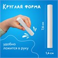 Мел белый круглый мягкий 400 штук, BRAUBERG, картонная упаковка, 227441 227441