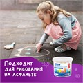Мел в ведерке для рисования на асфальте 20 штук, 5 цветов, цветной круглый, BRAUBERG, 223557 223557