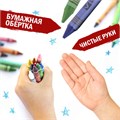 Восковые мелки BRAUBERG "АКАДЕМИЯ", НАБОР 6 цветов, 227282 227282