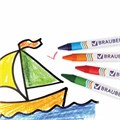 Восковые мелки BRAUBERG, НАБОР 6 цветов, 222961 222961