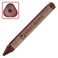 Восковые мелки трехгранные утолщенные BRAUBERG "АКАДЕМИЯ", НАБОР 12 цветов, 227287 227287
