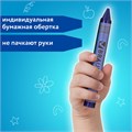 Восковые мелки трехгранные утолщенные BRAUBERG "АКАДЕМИЯ", НАБОР 6 цветов, 227286 227286