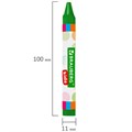 Восковые мелки трехгранные утолщенные BRAUBERG KIDS, НАБОР 12 цветов, 271695 271695