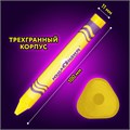 Восковые мелки трехгранные утолщенные ЮНЛАНДИЯ "ЮНЛАНДИК НА ПРАЗДНИКЕ", НАБОР 12 цветов, 227293 227293
