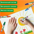 Восковые мелки утолщенные BRAUBERG KIDS, НАБОР 24 цвета, на масляной основе, яркие цвета, 271694 271694