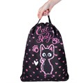 Мешок для обуви BRAUBERG KIDS, с петлей, 42х34 см, "Amazed cat", 271629 271629