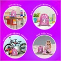 Мешок для обуви BRAUBERG KIDS, светоотражающая полоса, 46х36 см, "Anime style", 272391 272391