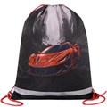 Мешок для обуви BRAUBERG KIDS, светоотражающая полоса, 46х36 см, "Red car", 272392 272392