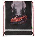Мешок для обуви BRAUBERG KIDS, светоотражающая полоса, 46х36 см, "Red car", 272392 272392