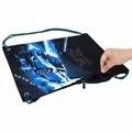 Мешок для обуви BRAUBERG PREMIUM, карман, подкладка, светоотражайка, 43х33 см, Night race, 272425 272425