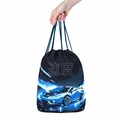 Мешок для обуви BRAUBERG PREMIUM, карман, подкладка, светоотражайка, 43х33 см, Night race, 272425 272425