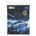 Мешок для обуви BRAUBERG PREMIUM, карман, подкладка, светоотражайка, 43х33 см, Night race, 272425 272425