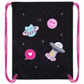 Мешок для обуви BRAUBERG PREMIUM, карман, подкладка, светоотражайка, 43х33 см, Space sweets, 272422 272422