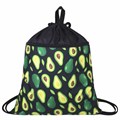 Мешок для обуви BRAUBERG БОЛЬШОЙ, с ручкой, карман на молнии, сетка, 49х41 см, "Avocado", 271058 271058