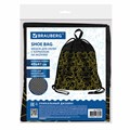 Мешок для обуви BRAUBERG БОЛЬШОЙ, с ручкой, карман на молнии, сетка, 49х41 см, "Smiles", 272403 272403