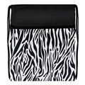 Мешок для обуви BRAUBERG БОЛЬШОЙ, с ручкой, карман на молнии, сетка, 49х41 см, "Zebra", 271611 271611