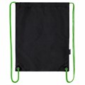Мешок для обуви BRAUBERG плотный, карман на молнии, подкладка, 43х33 см, "Neon Green", 271625 271625