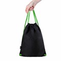 Мешок для обуви BRAUBERG плотный, карман на молнии, подкладка, 43х33 см, "Neon Green", 271625 271625
