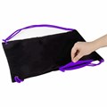 Мешок для обуви BRAUBERG плотный, карман на молнии, подкладка, 43х33 см, "Neon Purple", 271626 271626