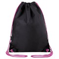 Мешок для обуви BRAUBERG плотный, карман на молнии, подкладка, 43х33 см, Neon Pink, 272428 272428