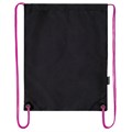 Мешок для обуви BRAUBERG плотный, карман на молнии, подкладка, 43х33 см, Neon Pink, 272428 272428