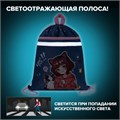 Мешок для обуви BRAUBERG, с петлей, светоотражающая полоса, 2 отделения, 46х36 см, Anime friends, 272398 272398