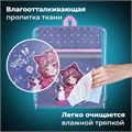 Мешок для обуви BRAUBERG, с петлей, светоотражающая полоса, 2 отделения, 46х36 см, Anime friends, 272398 272398