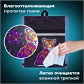 Мешок для обуви BRAUBERG, с петлей, светоотражающая полоса, 2 отделения, 46х36 см, Leopard, 272395 272395